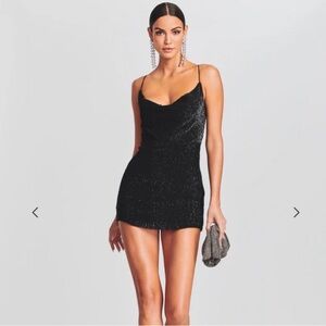 Retrofete Jill Sequin Mini Dress
